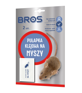 BROS MY - PUŁAPKA KLEJOWA NA MYSZY 2szt.
