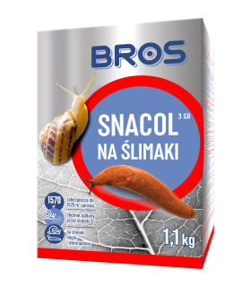 BROS SOR -  SNACOL NA  ŚLIMAKI 3GB 1,1kg