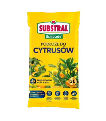 SUBSTRAL OSMOCOTE PODŁOŻE CYTRUSY 3l /160/ N