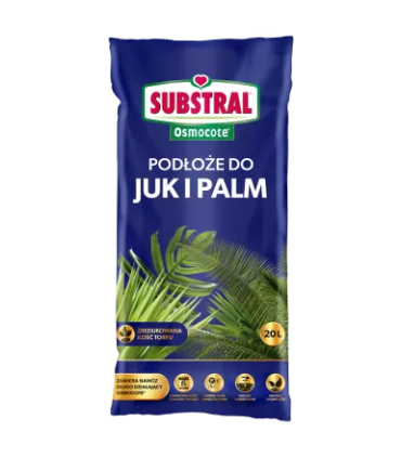 SUBSTRAL OSMOCOTE PODŁOŻE JUKKA I PALMY 20l /120/N