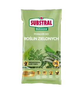 SUBSTRAL OSMOCOTE PODŁOŻE R. ZIELONE 3l /210/ N