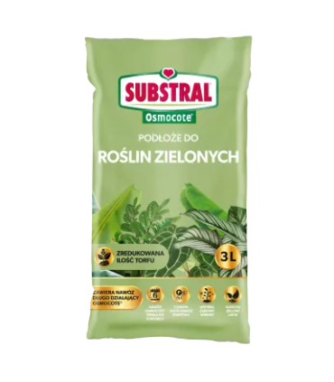 SUBSTRAL OSMOCOTE PODŁOŻE R. ZIELONE 3l /210/ N