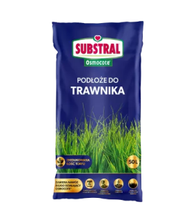 SUBSTRAL OSMOCOTE PODŁOŻE TRAWNIK 50l /45/ N