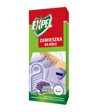 EXPEL ZAWIESZKA NA MOLE LAWENDA 1szt.
