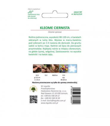 L - KLEOME CIERNISTA MIX 0,5g /1/