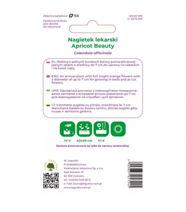 L - NAGIETEK LEKARSKI APRICOT BEAUTY 2g /1/