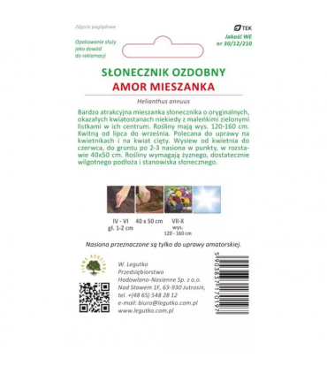 L - SŁONECZNIK OZDOBNY AMOR 3g /2/