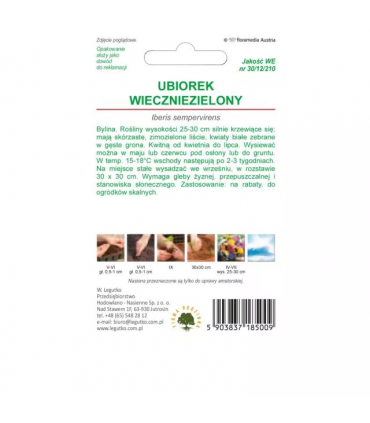 L - UBIOREK WIECZNIEZIELONY BIAŁE 0,5g /2/