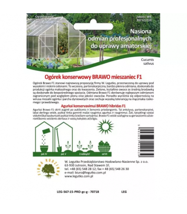 LW - OTOCZKA OGÓREK PARTNER F1 50szt. /3/