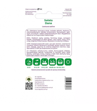 LW - SAŁATA KRUCHA DANA 1g /2/