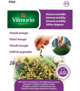 VP - NASIONA NA KIEŁKI FASOLA MUNG 20g (P3)