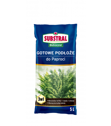 SUBSTRAL OSMOCOTE PODŁOŻE DO PAPROCI 5L /180/