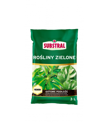 SUBSTRAL podłoże rośliny zielone 3l