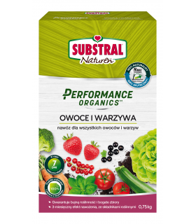 SUBSTRAL PO Granulat warzywa i owoce 750g