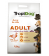 TROPIDOG PREMIUM ADULT M&L DUCK&RICE 2,5kg