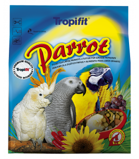 TROPIFIT PARROT pokram dla dużych papug 1000g