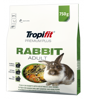TROPIFIT PREMIUM PLUS RABBIT ADULT 750g