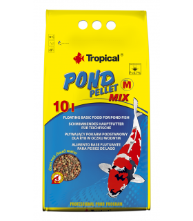 TROPICAL POND PELLET MIX SIZE M 1L/110g worek