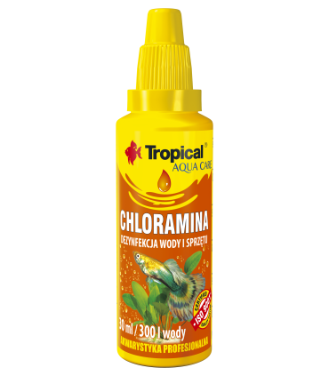 TROPICAL AQUA CHLORAMINA do dezynfekcji 30ml
