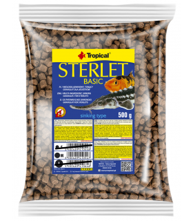 TROPICAL POND STERLET BASIC M WOREK 1L/500g