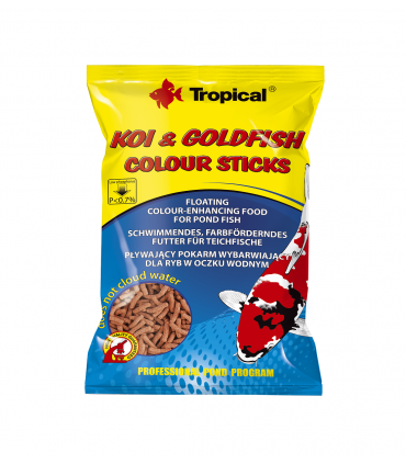 TROPICAL POND KOI&GOLDFISH COLOUR STICKS 1L/90g