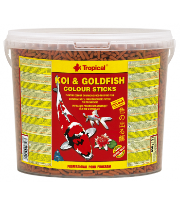 TROPICAL POND KOI&GOLDFISH COLOUR STICKS 5L/430g