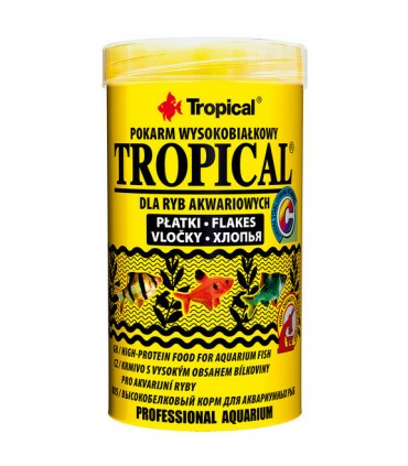 TROPICAL PŁATKI dla ryb akwariowych 250ml/50g