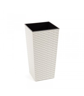 DONICZKA FINEZJA 250x250 RATTAN - KREMOWY