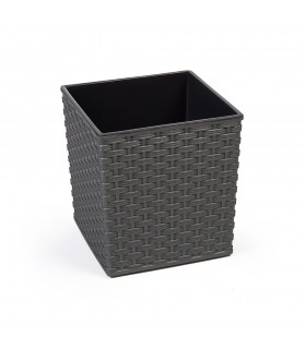 DONICZKA JUKA 190x190 rattan - grafit metalik