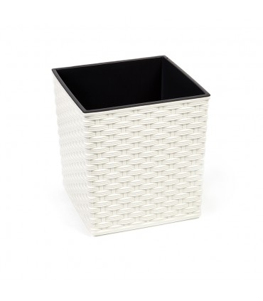 DONICZKA JUKA 190x190 rattan - kremowy