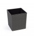 DONICZKA JUKA 250x250 rattan - grafit metalik