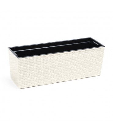 KWIETNIK BEGONIA 190x560 RATTAN - KREMOWY