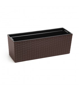 KWIETNIK BEGONIA 190x560 RATTAN - MOKKA