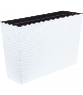 KWIETNIK WERBENA 190x560 RATTAN - BIAŁA