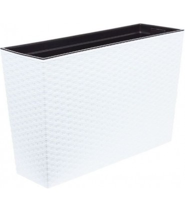 KWIETNIK WERBENA 190x560 RATTAN - BIAŁA