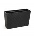 KWIETNIK WERBENA 190x560 RATTAN - CZARNY