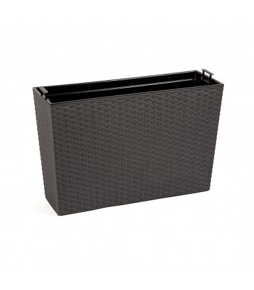 KWIETNIK WERBENA 190x560 RATTAN - GRAFIT METALIK