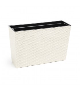KWIETNIK WERBENA 190x560 RATTAN - KREMOWY