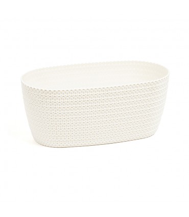 OSŁONKA OWALNA JERSEY 380 - KREMOWY