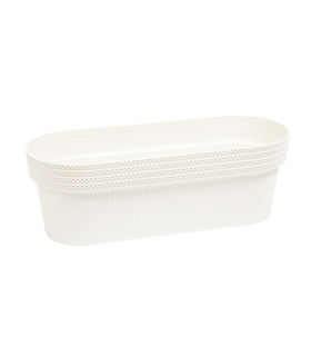 SKRZYNKA BALKON. JERSEY 500 - KREMOWY