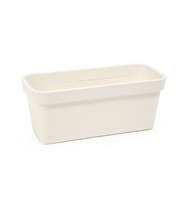 SKRZYNKA BALKON. LOBELIA 400 - KREMOWY