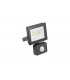 G-TECH Naświetlacz LED z czuj.ruchu,10W,4000K,czar