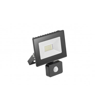 G-TECH Naświetlacz LED z czuj.ruchu,20W,4000K,czar