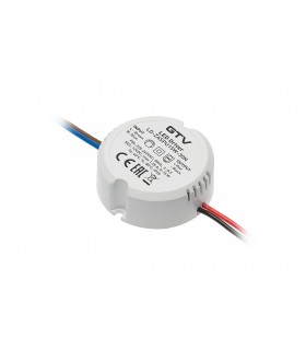 Zasilacz LED puszkowy 12V,15W, 55x21mm z przew.100