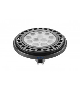 Źródło światła LED,ES111,12W,GU10,3000K,czar.sz.