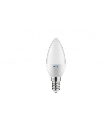 ŻARÓWKA LED, C30, E14, 6W, CIEPŁY BIAŁY