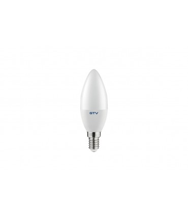 ŻRÓDŁO ŚWIATŁA LED, C37,  E14, 8W, CIEPŁY BIAŁY