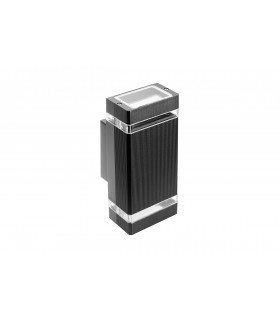 Oprawa ścienna dwukierunkowa NESSA, GU10, czarna