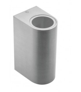 Oprawa ścienna dwukierunkowa, TIAGO, GU10, inox