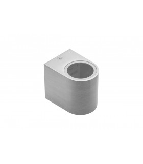 Oprawa ścienna jednokierunkowa, TIAGO, GU10, inox
